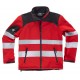 Chaqueta Workshell con tejido Ripstop combinada con cintas reflectantes