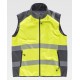 Chaleco Workshell de alta visibilidad con cintas reflectantes
