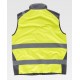 Chaleco Workshell de alta visibilidad con cintas reflectantes