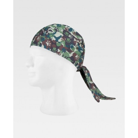 Bandana con estampado de camuflaje